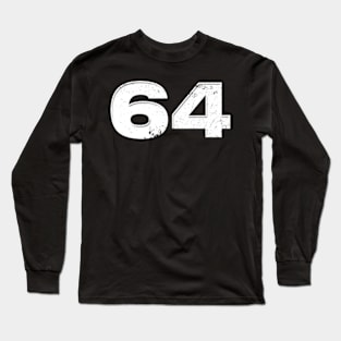 64 Vintage Cracked Long Sleeve T-Shirt